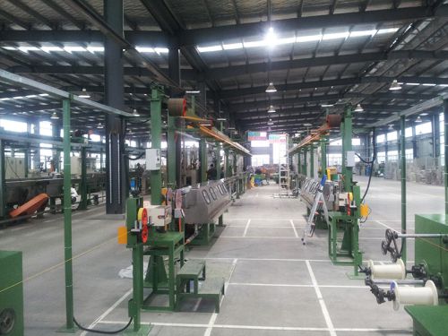 خط اکستروژن کابل خودرو